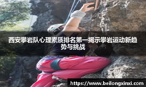 西安攀岩队心理素质排名第一揭示攀岩运动新趋势与挑战