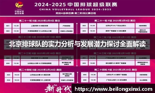 北京排球队的实力分析与发展潜力探讨全面解读