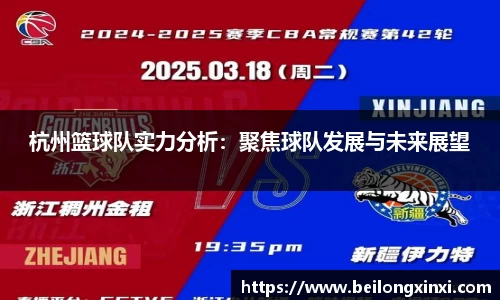 杭州篮球队实力分析：聚焦球队发展与未来展望